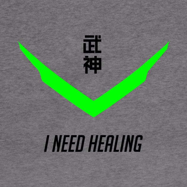 Genji I need healing overwatch by equilebro